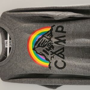 Camp Brand Goods Rainbow Crewneck
